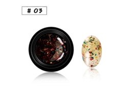 Gel de Unha Flor Seca Polonês Uv Led Esmalte Unhas Não Danifica Inofensivas para Design Arte GOKOCO
