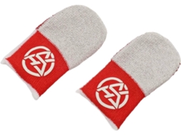 Conjunto De 2 Capas Respiráveis Fibra Prateada Para Tela Sensível Ao Toque, Resistentes Ao Suor, Com Design Fino E Leve