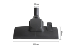 Escova de buraco para piso de carpete 35mm, para karcher mv1 a2004 mv2 wd2.250 wd3 nt20, ferramenta de cabeça de corte para aspirador de pó