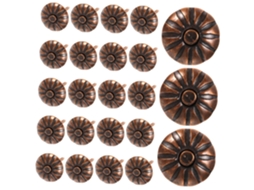 300 Peças De Tachas Decorativas Retrô Para Estofamento Móveis
