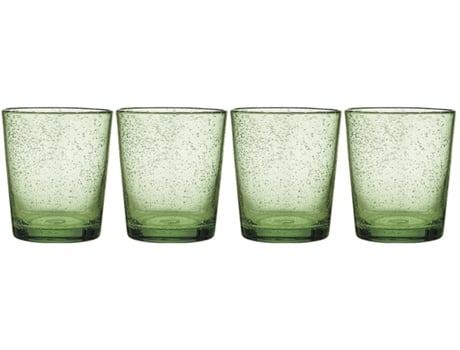 Conj.4 Copos LADELLE 600Ml Eco Recyc Green