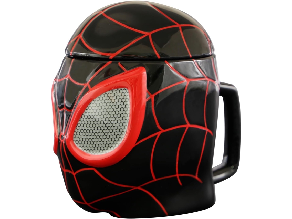 Caneca 3d Miles Morales Spider Man Marvel 450 Ml Abystyle