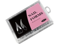 Moldes de unhas SFUSHOS calibrados em ABS para extensões de gel