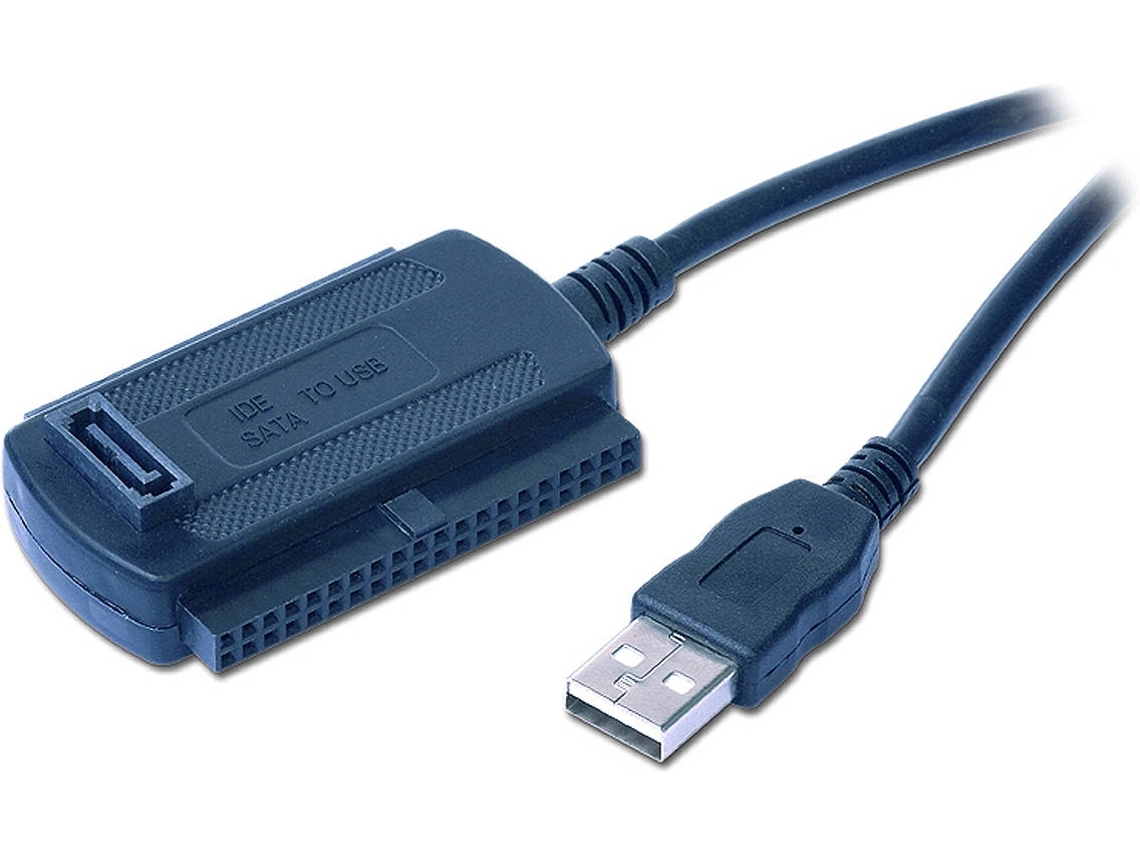 Adaptador De Interface  Ausi01 Usb Pata/sata Preto*