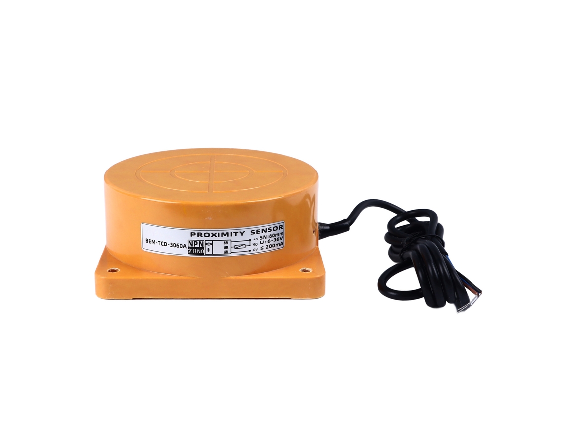 Interruptor De Proximidade Indutiva Não Embutido Redondo Abs 3 Fios Npn No Sensor De Hall Metal Dc6‑36v