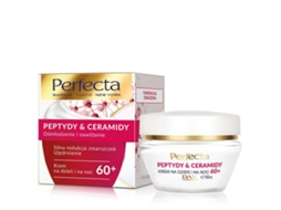 PERFECTA Peptides & Ceramide 60 + creme para o rosto forte redução de rugas e endurecimento dia e noite 50ml