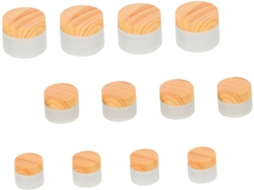 Conjunto De 12 Potes Para Amostras De Produtos Domésticos E Recipientes Portáteis Para Cosméticos, Ideais Para Viagens.
