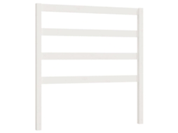 Cabeceira de Cama 95x4x100 Cm Pinho Maciço Branco MAISON EXCLUSIVE
