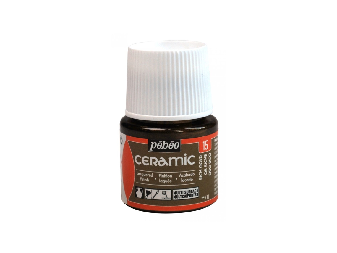 Tinta Cerâmica e Multisuperfícies Gold PÉBÉO (45 ml)