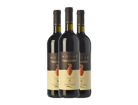 Vinho SANTADI Noras Cannonau Cannonau di Sardegna (0.75 L - 3 Unidades)
