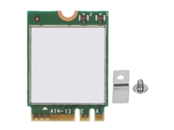 Placa De Rede Sem Fio Wifi 3 Bandas 2.4g/5g/6g Gigabit Para Computador Com Junta De Parafuso Para Win10 Para Win11 Para Linux Slowmoose