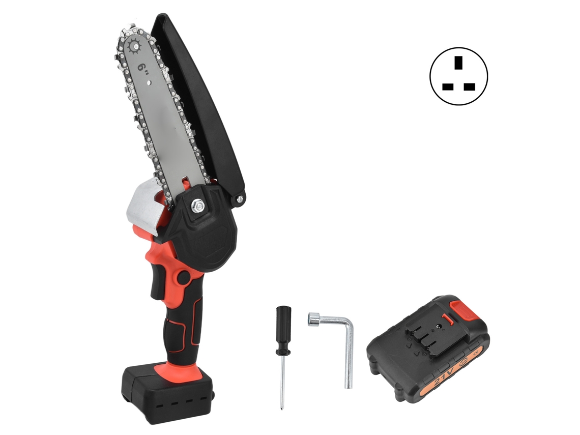 Serra De Corrente Elétrica Portátil Mini Sem Escova 21v 6 Polegadas Com Bateria Recarregável De 2000mah, 100v 240v Other