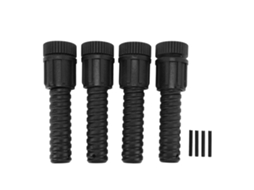 Niveladores de Pés Ajustáveis para Fogão de Camping, Design Espiral Leve S/MARCA