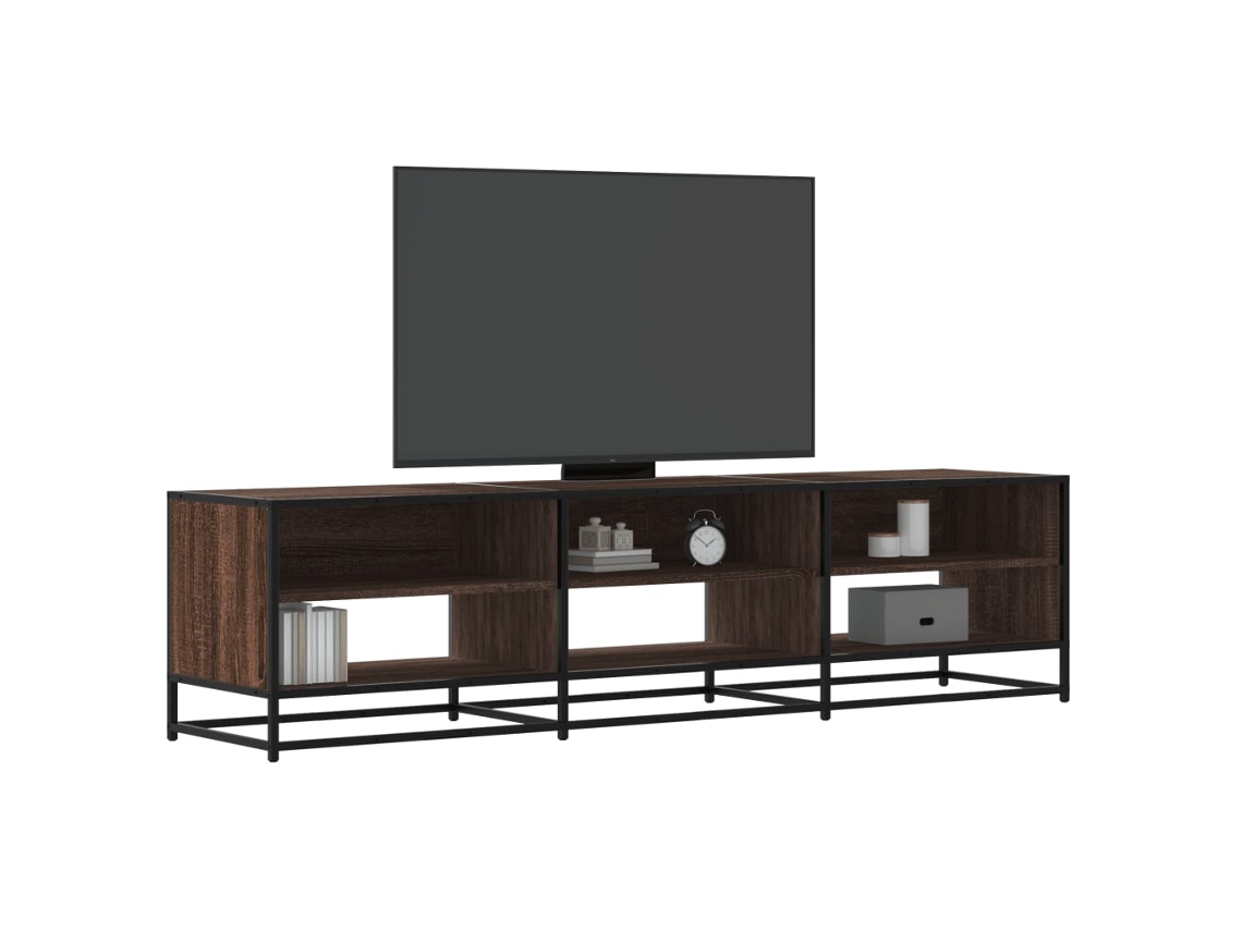 Vidaxl Móvel de Tv 180x40x46 Cm Derivados de Madeira Carvalho Castanho