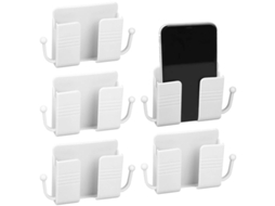 2026 suporte de Telefone para Parede Autoadesivo com Ganchos Plástico 5pcs