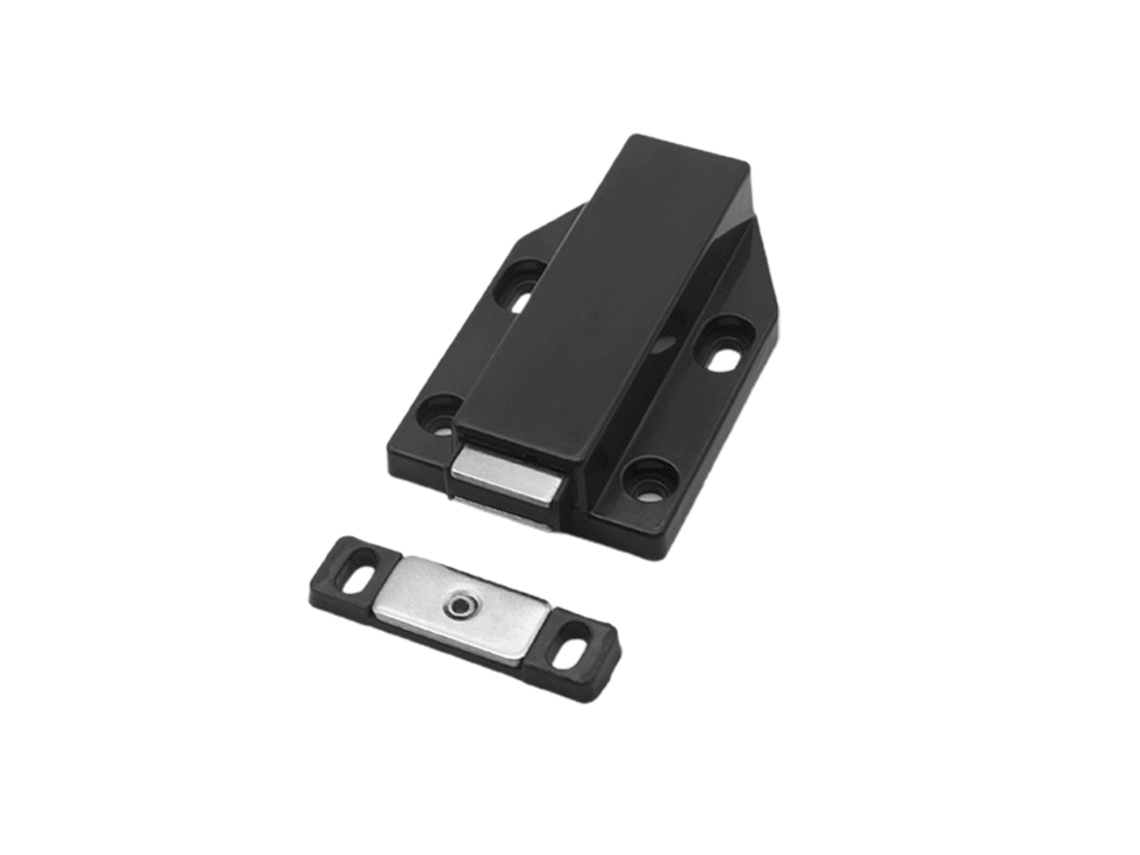 Dispositivo de retorno para porta de armário (com forte adsorção magnética, instalação sem empurrador)