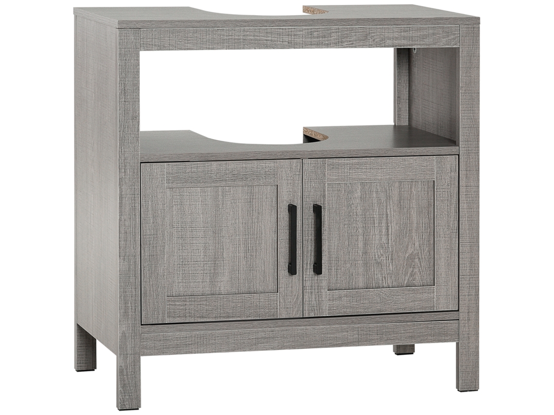 Móvel de Casa de Banho com portas e prateleira 60x30x60 cm S/MARCA