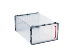 Caixa De Sapatos De Plástico Transparente, Armário De Armazenamento Dobrável E Removível. Olysi Shop