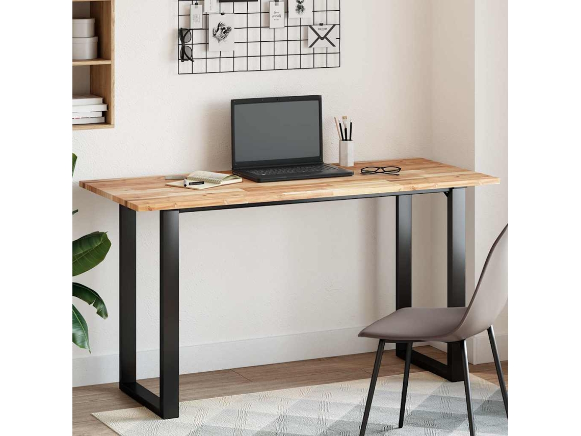 Vidaxl Tampo De Mesa Retangular 120x60x2 Cm Madeira De Acácia Maciça