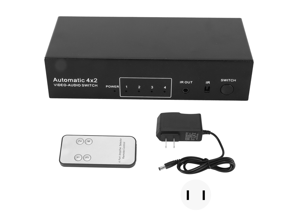 Selector de Som Rca LAXISCREED 4x4 2 Saídas