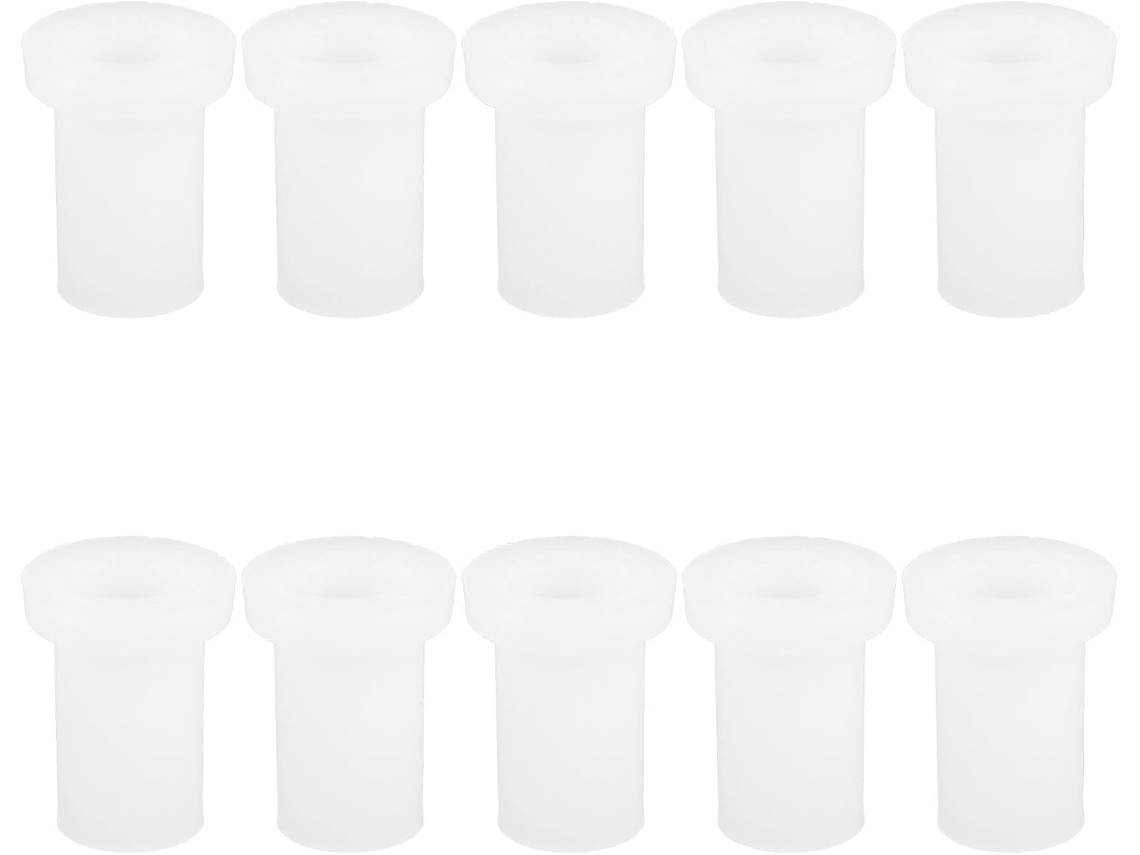 Conjunto De 10 Buchas Reparo Para Dobradiça Inferior Da Porta Geladeira
