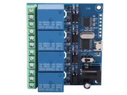 Módulo De Relé Usb De 4 Canales Dc5v, Control Por Computador, Chip De Alto Desempenho Lcus-4