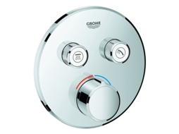 Smartcontrol Unterputzmischer, Zwei Absperrventile, Runde Rosette Grohe
