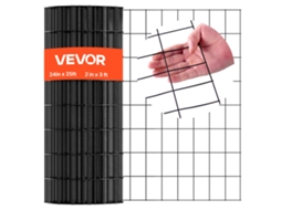 Cerca De Jardim 61 Cm X 7,62 M Cerca De Arame De Aço Para Galinheiro Vevor