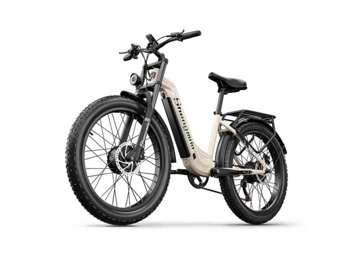 Bicicleta Elétrica Assistida - Shengmilo - S700 - Motor Duplo 1000wx2 - Bateria 48v 17.5ah - Rodas 26x3.0"