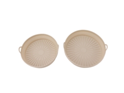 Recipiente de Silicone Reutilizável LAXISCREED para Air Fryer