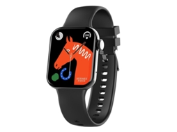 Smartwatch com tela colorida E700 de 1,86'', suporte para monitoramento de frequência cardíaca/monitoramento de pressão arterial