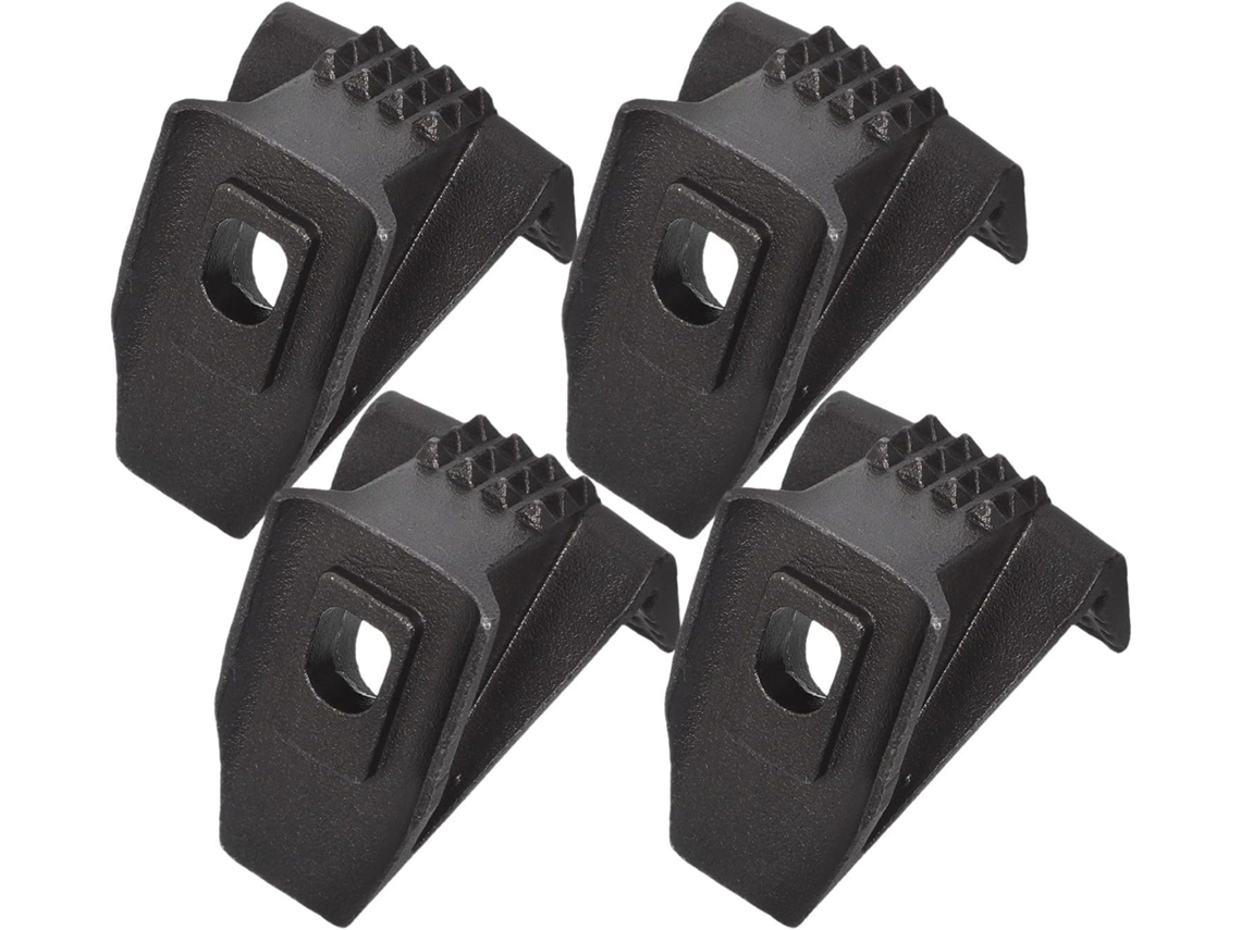 Conjunto De 4 Grampos Universais De Metal Para Troca De Rodas De Carros