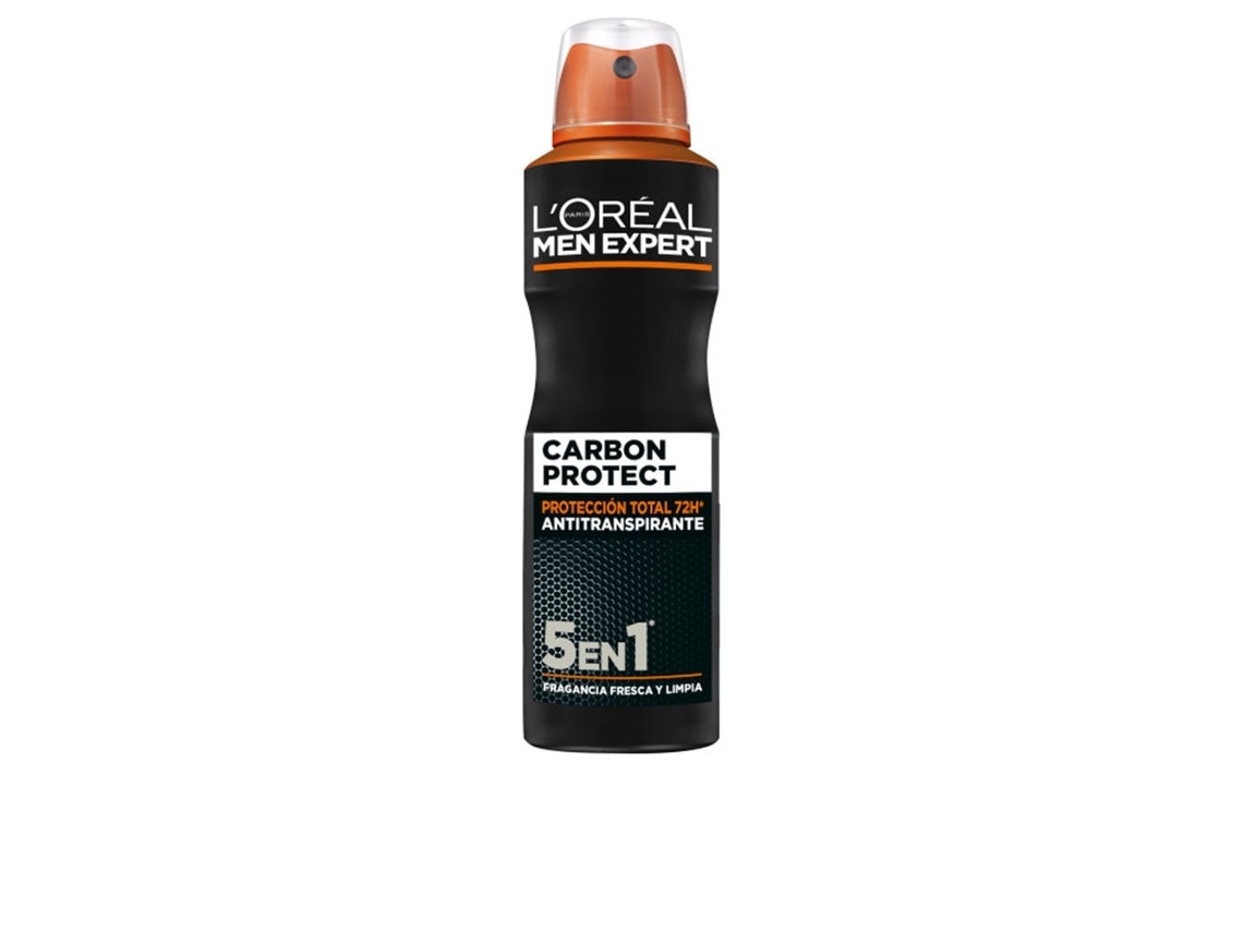 Men Expert Carbon Protect Anti transpirante Deo Spray L'ORÉAL PARIS 150 Ml