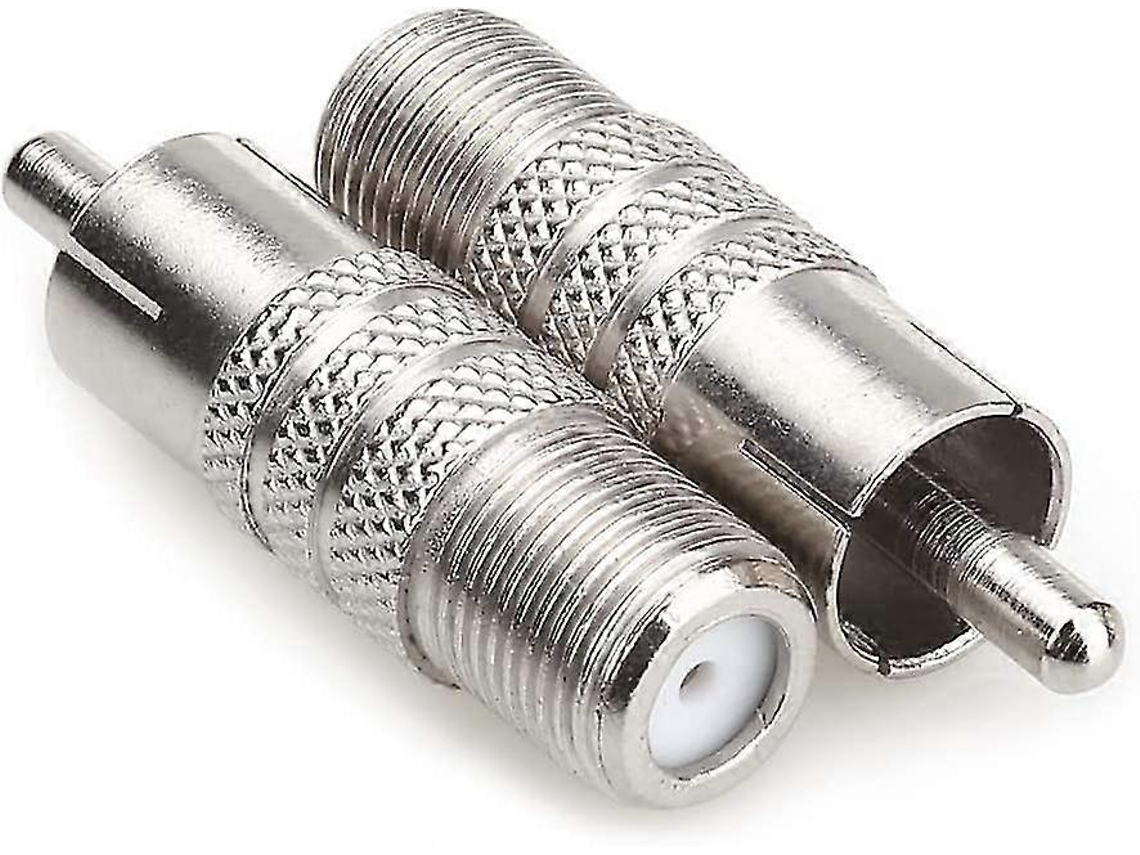 Adaptador De Cabo Coaxial Com Plugue Rca Fêmea Para Vídeo Composto E Conector Divisor De Cabo Coaxial. Hengjian