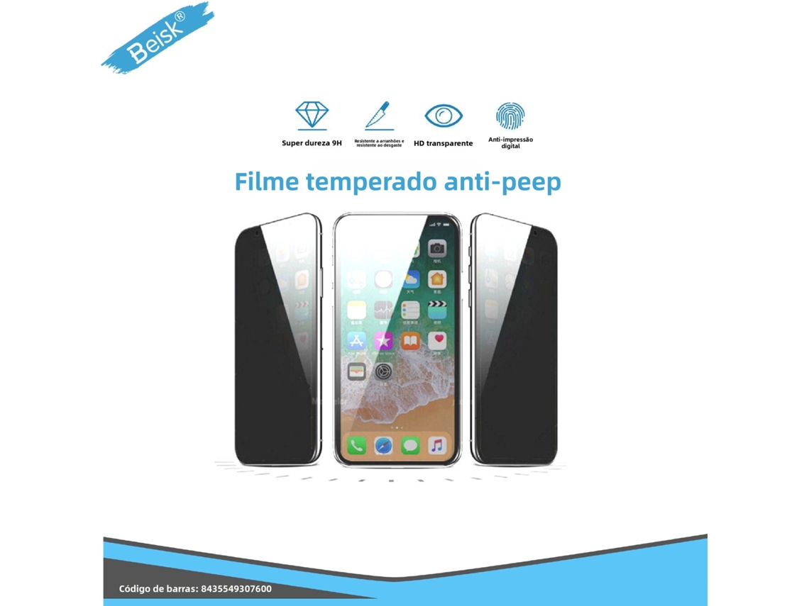 Protetor De Tela De Vidro Temperado, Compatível Com Ip 12mini 6d Cobertura Curva De Tela Cheia
