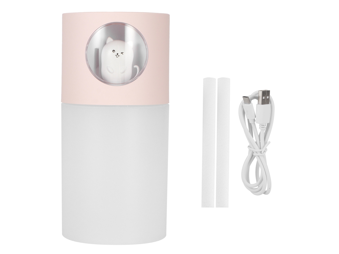 Laxiscreed Umidificador Usb Com Luz Quente, Desligamento Automático, 270ml, Ideal Para Decoração E Conforto No Escritório