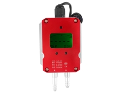 Transmissor De Pressão De Ar Inteligente Lcd 24v 4-20ma Sensor 0-500pa Para Ventilação Hospitalar