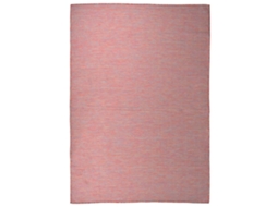 Tapete VIDAXL Vermelho Plástico (160 x 230 cm)