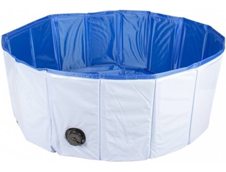 Piscina para Cães  (Azul - 120x30cm - PVC)