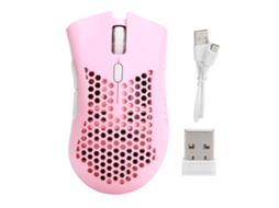 Mouse Gamer Sem Fio Rgb Bm600pink
