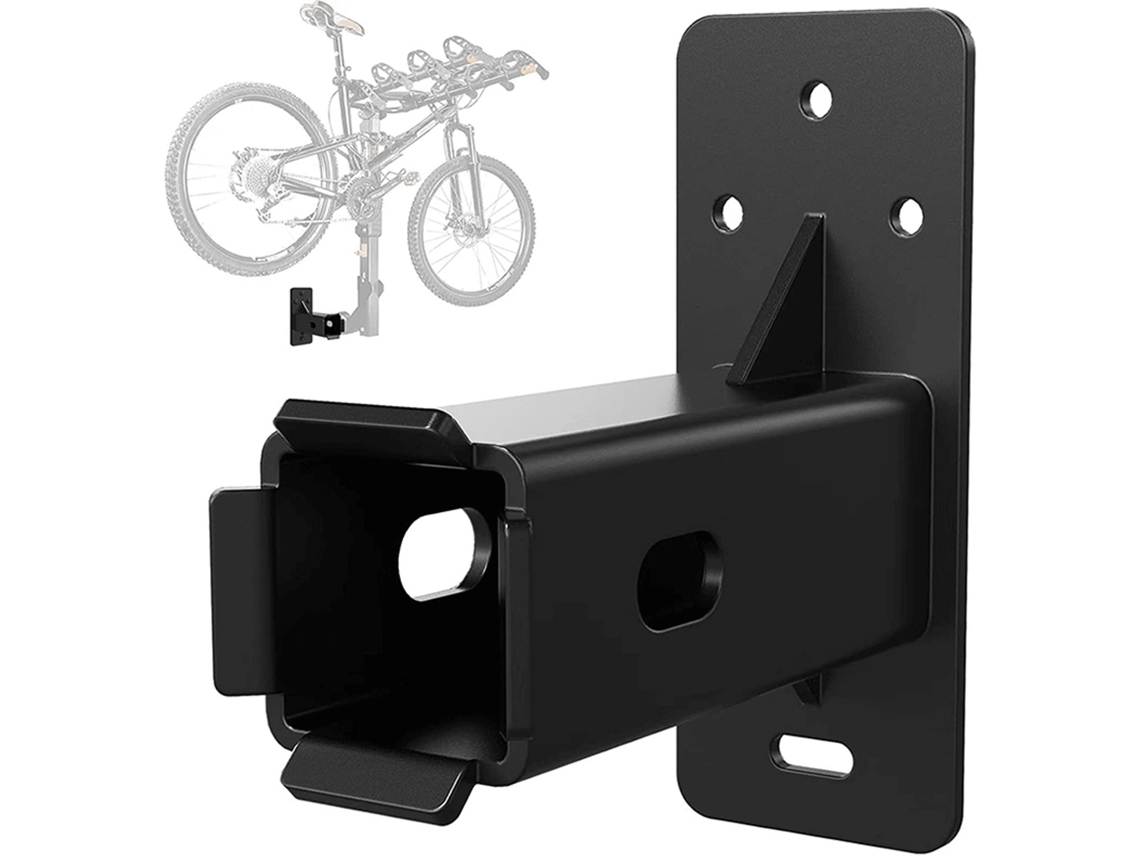 Soporte Parede Enganche 5,08cm Portabicicletas Organizador Metal Carga 136,08kg S/MARCA