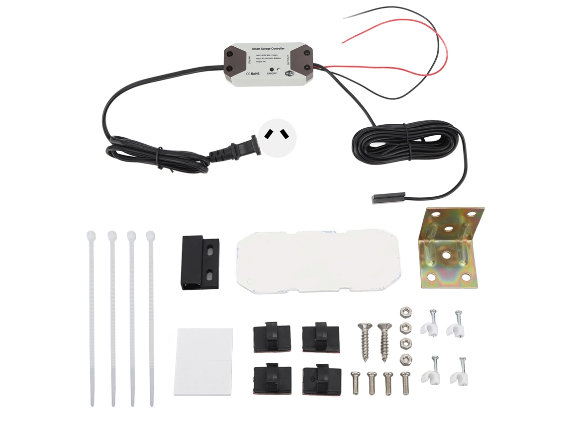 Controlador De Porta De Garagem (tuya Smart Wifi, Compatível Com Controle Por Voz Inteligente E Celular)