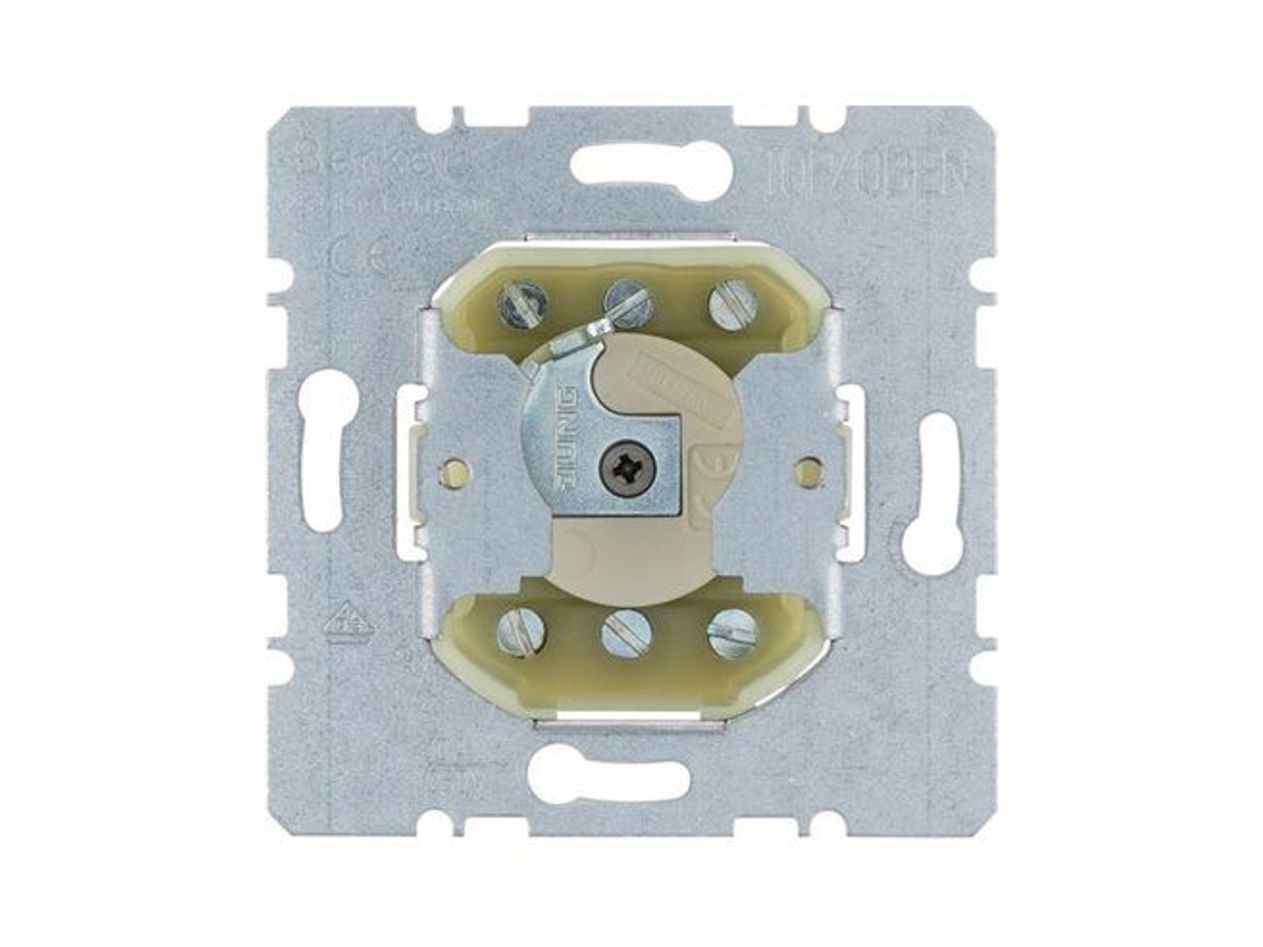 Berker | Interruptor De Chave Cilíndrico Com Botão Bipolar 383210 Hager