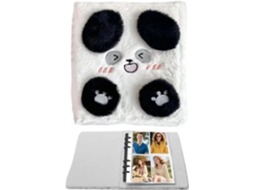 Álbum De Fotos Com Encadernação Em Espiral E Estampas Bichinhos Pelúcia, Pasta Para