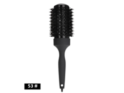 Conjunto de 4 Pentes Redondos Especiais para Cabeleireiro com Cerdas de Javali para Secar e Ondular o Cabelo. MDUG (53 Mm)