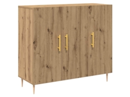 Buffet Carvalho Artesanal 90x34x80 cm Madeira Processada MAISON EXCLUSIVE