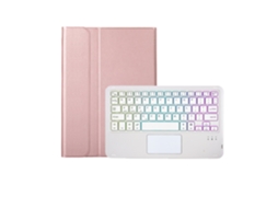 Lurelia Capa Com Teclado Bluetooth Para Lenovo Tab M10 X505f Retroiluminação Com Touchpad