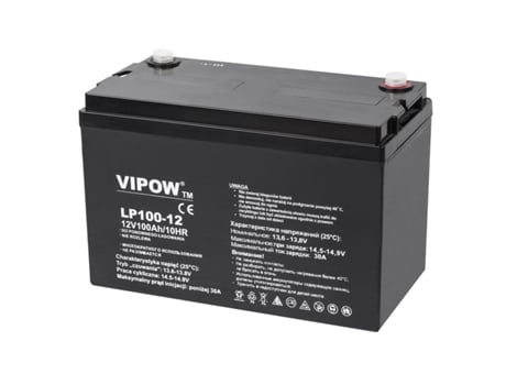 Vipow Gel Battery 12v 100ah