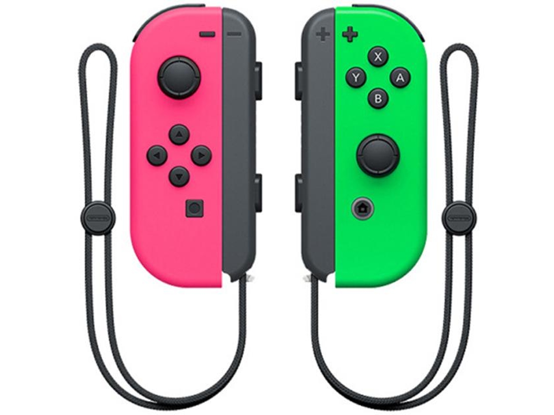 Controlador Sem Fio Yizhood Para Switch Rosa E Verde