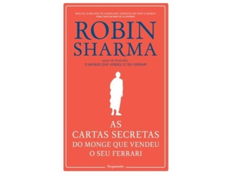 Livro As Cartas Secretas do Monge que Vendeu o Seu Ferrari de Robin Sharma (Português)